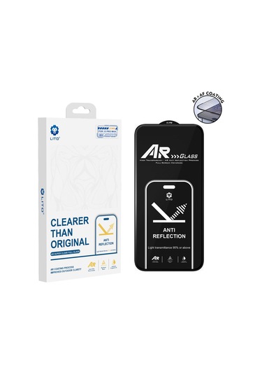 Lito D+ Ultra Ar Full Glass Apple Uyumlu iPhone 15 Pro Ekran Koruyucu