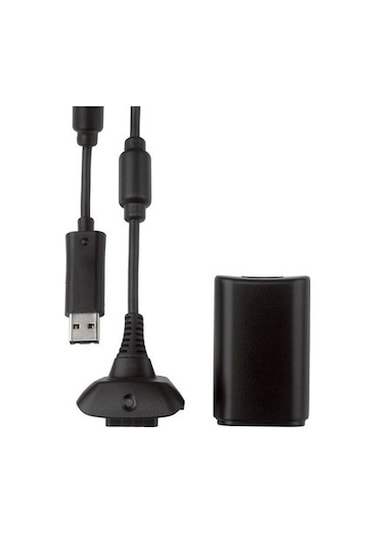 Kontorland Xbox 360 Oyun Kolu + Şarj Kiti + Batarya + USB Kablosu