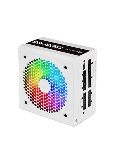 Corsair CX650F RGB CP-9020226-EU 650W 80+ Bronze Modüler Güç Kaynağı Beyaz