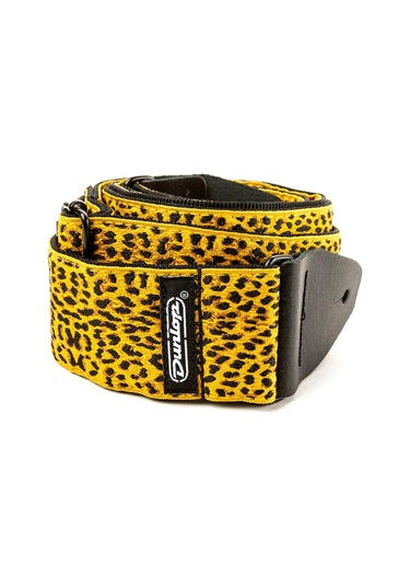 Jim Dunlop D6725 Jacquard Leopardskin Gitar Askısı