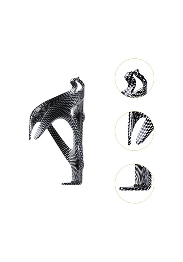 Suntek 2 Adet Bisiklet Su Şişesi Tutucu Braketi Evrensel Açık Siyah