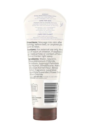 Aveeno Stress Relief Lavanta Kokulu Nemlendirici Vücut Losyonu 71gr