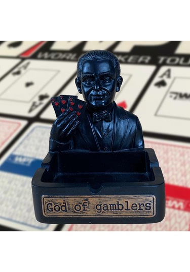 Homyl Kumarbazlar Küllük Puro Sigara Kül Tablası Siyah