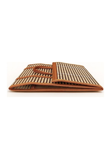 Bambu Desenli Kapaklı Saklama Kutusu Seti 30x20x19 Cm Karışık Renk