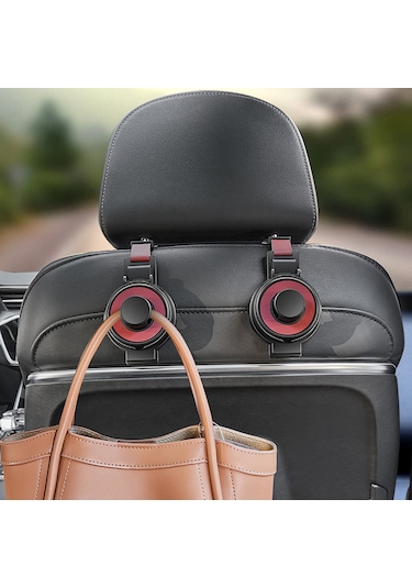 Reedark Araç Koltuk Askısı - 2'li Fonksiyonel Bardak Ve Telefon Tutucu 5-8cm