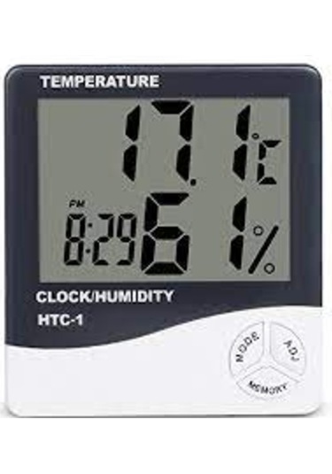 Termometre Dijital Isı Nem Buzdolap ve Ortam