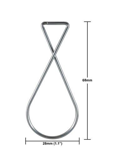 Tavan Kancaları 100'lü Set - Düğün Dekorasyonları Ve Sınıf Dekorasyonları İçin Mükemmel Tavan Askı Klipsleri - Tavanlar Ve Asma Tavanlarla Uyumlu T Klips Gümüş