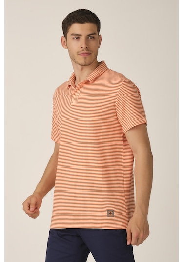 Alexander Gardi Alexandergardı Polo Yaka Erkek Düğmesiz T-shirt E21-84000