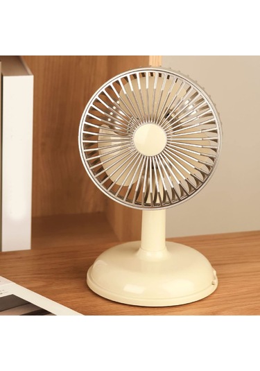 Jialan Küçük Elektrikli Fan, Salınımlı Masa Üstü Fan, Basit
