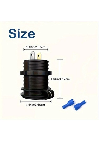 Xuweiwei Triple Port Hızlı Araç Şarj Cihazı Type C Pd Qc 3.0 Mavi Işıklı