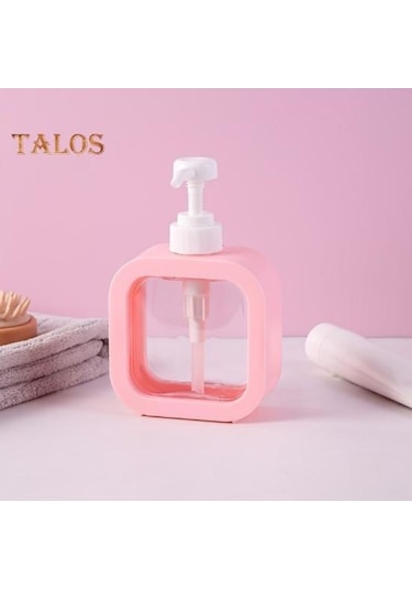 Pembe 300ml/500ml Sabunluk Sızdırmaz Şeffaf Büyük Kapasiteli Seyahat Dağıtıcı Şişe 300 Ml