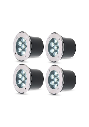 Tomshine 7w Ac / Dc 12v Yeraltı Led Işık Lamba 700lm Beyaz