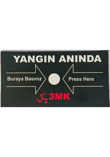 3Mk Yangın Ihbar Buton Camı 10 Adet
