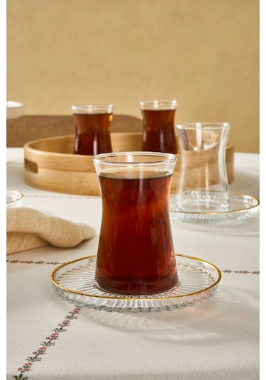 Karaca  Nilüfer 12 Parça Çay Seti