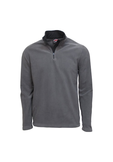 Evolite Fuga Bay Mikro Polar Sweater - Gri (489098423) Haki