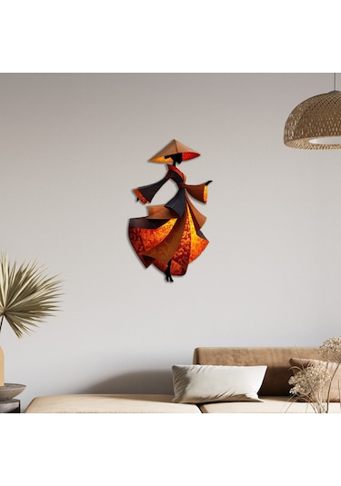 Oryantel Kimono Metal Tablo