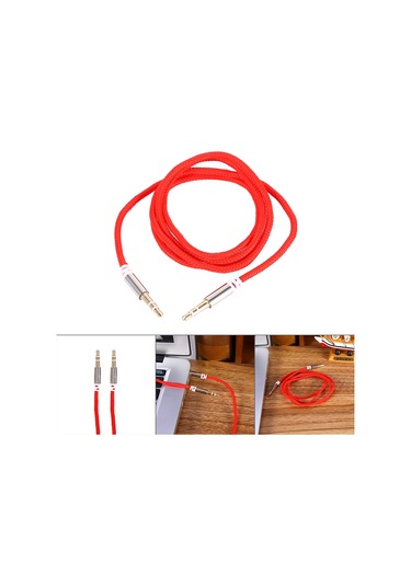 Kırmızı Aux Kablo Yongtao