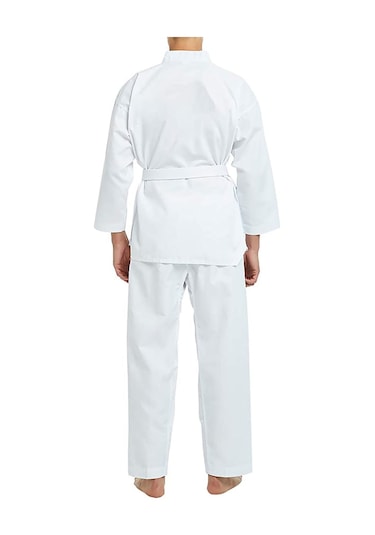Dizispor Topglory Beyaz Yaka Taekwondo Elbisesi Dobok Beyaz