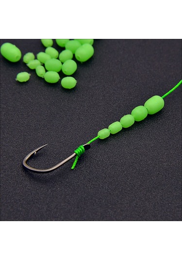 MSO Fosforlu Olta Balıkçılık İğne Stopper Yumuşak Boncuk