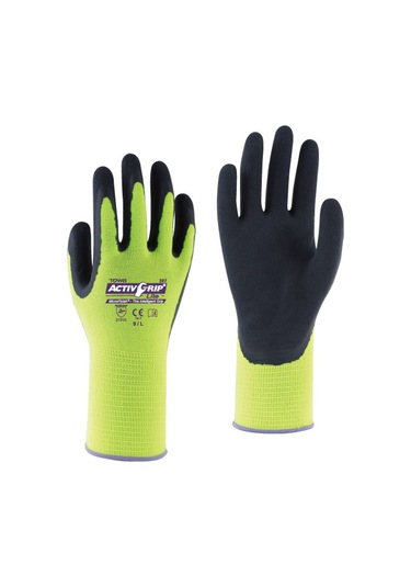 Towa-ag Lite397 Activgrip Polyester Astar Üzerine Microfinish Lateks Kaplı İş Eldiveni