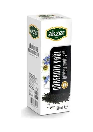 Akzer Çörekotu Yağı 50 ML