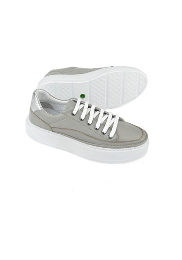 Ziya, Kadın Hakiki Deri Sneaker 1511035z6200 Açık Gri 1511035z6200 430 Açık Gri