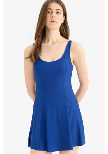 Defacto Regular Fit Etekli Mayo-fall İn Love X7909az25smbe325 Mavi