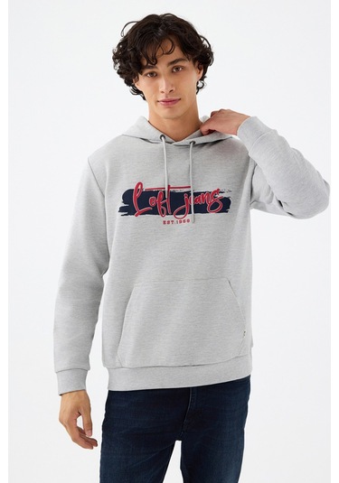Loft Erkek Sweatshirt Gri