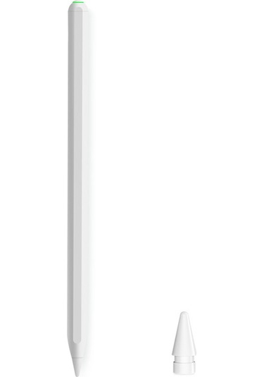 Geeksen Pencil Uyumlu Manyetik Şarjlı Dokunmatik Kalem - İpad 1. Ve 2. Nesil İçin Beyaz Şarj Kutusu Yok