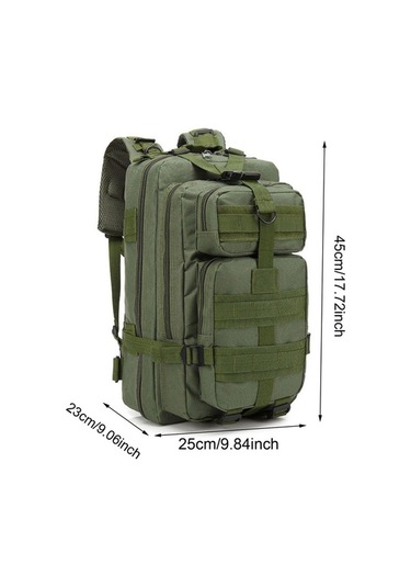 Pazly Büyük Kapasiteli Yeşil Yürüyüş Sırt Çantası - Spor Ve Outdoor İçin Yeşil