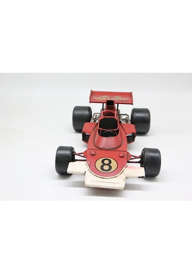 Dekoratif Metal Yarış Arabası C1592 Model