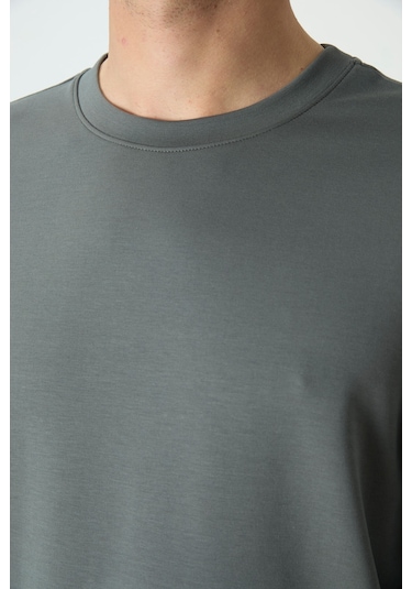 Tommy Life Çağla Basic O Yaka Rahat Form Erkek Sweatshirt - 88053 Çağla