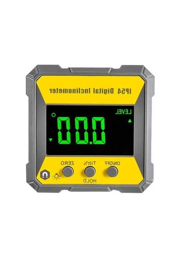 Tongxida Dijital Eğim Ölçer - 4x90 Açı Ölçümü, Mıknatıslı, Ip54 Su Geçirmez