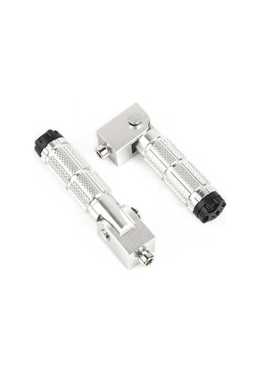 Ulzyvf Katlanabilir 8mm Motosiklet Pedalı - Kaymaz, Paslanmaz Alüminyum Ayak Destek Dinlenme