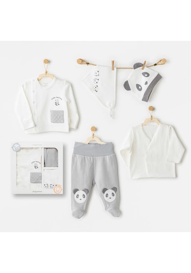 Andywawa Ac26020 Keep Smiling 5'li Hastane Çıkışı Grey Çok Renkli