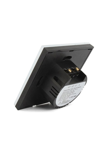 Fastbuy 86mm 1 Grup Akıllı Ev Işık Anahtarı, Rf433 Uzaktan Kumanda, Ac 110-240v, Altın Kaplama Ev Tipi Otomasyon Sistemi