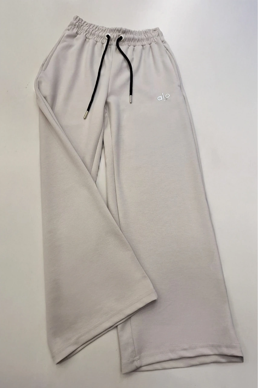 Kız Çocuk Oysho Kumaş Eşofman Alt 10-15 Yaş 12317 Krem