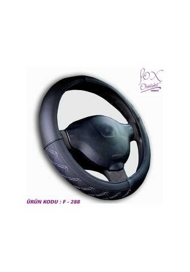 Geçmeli Direksiyon Kılıfı Renkli Baklava Nakışlı Çember Model