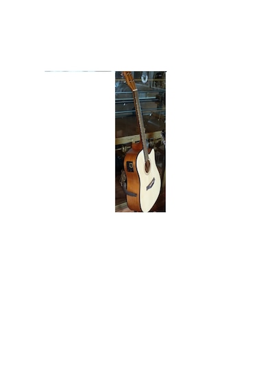 Wınzz Masif Maun Ağacı Jumbo Kasa Elektro Akustik Gitar-Kılıflı