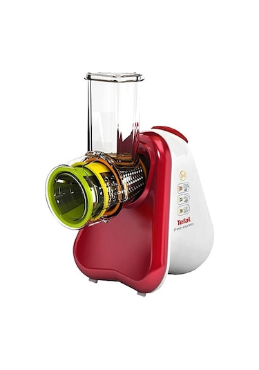 Tefal Moulinex Uyumlu Kırmızı Rende Makinası Aparatı(Kaba Dilimleyici)