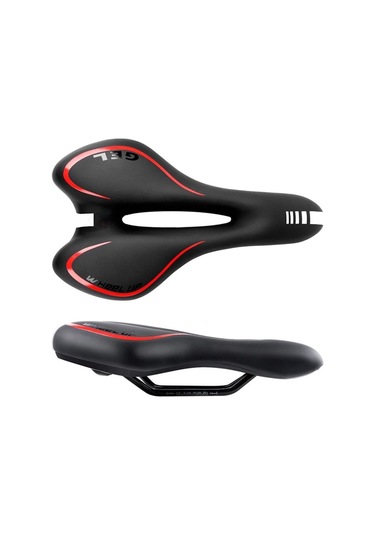 Mtb Sele Inn Jel Takviyeli Hava Kanallı Kırmızı Yumuşak