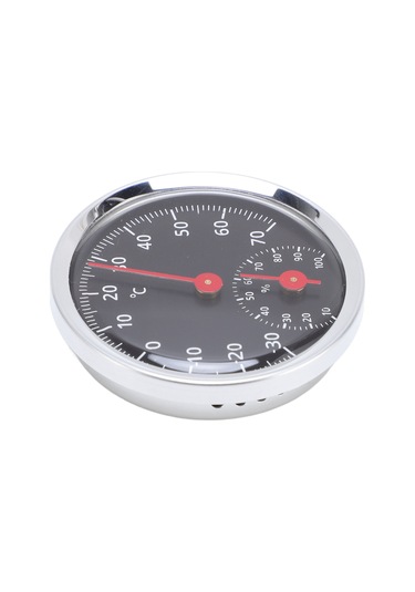 Gajeena Alüminyum Mekanik Sıcaklık Ve Nem Ölçer -30 C/+70 C Aralığı, Duvara Takılabilir, Akıllı Algılama, Ev/araç/seracılık Kullanıma Uygun