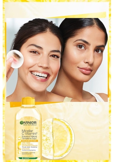 Garnier Micellar C Vitamini Makyaj Kusursuz Temizleme Suyu 400 ML