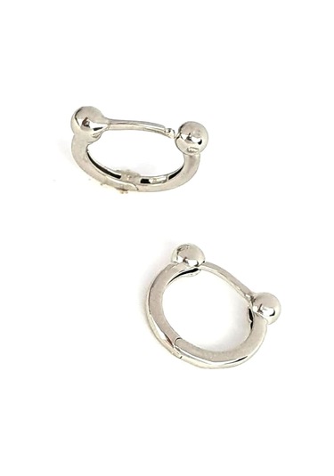 Italyan 925 Ayar Gümüş Trend Toplu Halka Küpe N11.60610