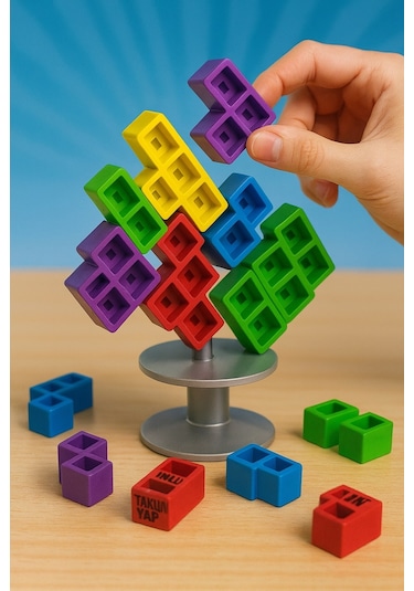 Denge Tetrisi Balance Tower