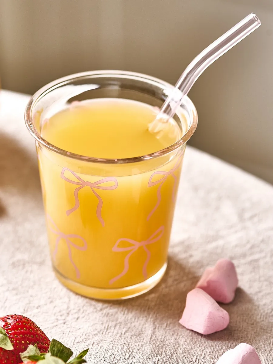 Roomi 350 Ml Cam Pipetli Bardak 344570139 Beyaz