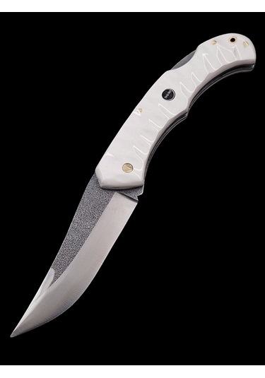 N690 Böhler Paslanmaz Çelik Kaliteli Çakı Çok Renkli