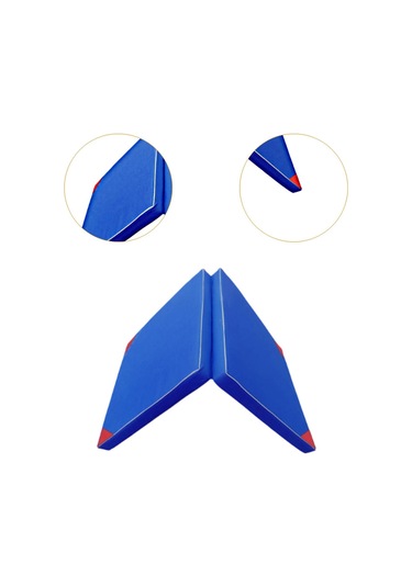 Suntek Katlanır Egzersiz Minderi Kardiyo Eğitim Çocuklar 100cmx50cmx5cm Mavi