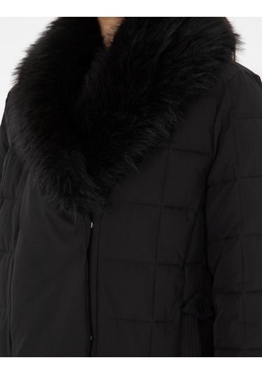 Pierre Cardin Kadın Siyah Kaban 50290313-vr046 Siyah