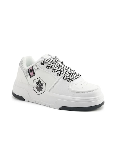 Lumberjack 102021848 Semper Beyaz-siyah Kadın Spor Ayakkabı Beyaz